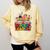 Readers Are Leaders Motivational Reading Book Quote Comfort Colors Sweatshirt Blue Spruce