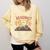 Reading 6 7 Six Seven Meme Slang Teacher Book Lover Comfort Colors Sweatshirt Blue Spruce