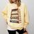 Reading Book Comfort Colors Sweatshirt Blue Spruce