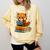 Reading Book Lover Red Panda Read Books Be Kind Stays Weird Comfort Colors Sweatshirt Blue Spruce