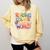 Reading Colors Our World Books Lover Comfort Colors Sweatshirt Blue Spruce