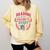 Reading Is My Favorite Sport Book Lover Keepsake For Women Comfort Colors Sweatshirt Blue Spruce