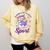 Reading Is My Favorite Sport Saying Quote Book Lovers Comfort Colors Sweatshirt Blue Spruce