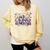 There’s No Such Thing As Too Many Books Comfort Colors Sweatshirt Blue Spruce