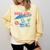 Retro Book Girl Summer Beach Vacation For Book Lover Comfort Colors Sweatshirt Blue Spruce Retro Book Girl Summer Beach Vacation For Book Lover Comfort Colors Sweatshirt Blue Spruce