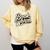 Retro Book Worm Reading For Book Lovers Comfort Colors Sweatshirt Blue Spruce