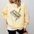 Retro Cassette And Pencil 80s 90s Nostalgia Music Lover Comfort Colors Sweatshirt Blue Spruce