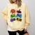Retro Gamer Controller 80s 90s Video Game Arcade Nostalgia Comfort Colors Sweatshirt Blue Spruce