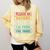Retro Humor Please Be Patient With Me I'm From The 1900s Premium Comfort Colors Sweatshirt Blue Spruce