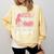 Ride Horses Read Books Be Happy Comfort Colors Sweatshirt Blue Spruce