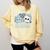 Rock Paper Scissors Nothing Beats Reading Book Lover Comfort Colors Sweatshirt Blue Spruce