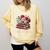 Romance Book Women Emotionally Attached Fictional Characters Comfort Colors Sweatshirt Blue Spruce
