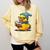 Rubber Duck Reading Book Rubber Duckie Reader Coffee Lover Comfort Colors Sweatshirt Blue Spruce