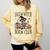 Salem Witch Book Club Raccoon Reading Comfort Colors Sweatshirt Blue Spruce