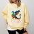 Save A Dragon Ride A Wingleader Books Dragon Lover Cute Comfort Colors Sweatshirt Blue Spruce