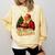 He Sees What You’Ve Been Reading Santa Book Lover Christmas Comfort Colors Sweatshirt Blue Spruce
