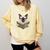 Siamese Cat Reading Book How To Train Your Human Humorous Comfort Colors Sweatshirt Blue Spruce