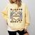 Skeleton Heart Read Reading Book Librarian Halloween Women Comfort Colors Sweatshirt Blue Spruce