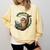 Sloth Reading a Book Lazy Sloth Bookworm Comfort Colors Sweatshirt Blue Spruce