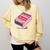 Slow Burn Book Club Comfort Colors Sweatshirt Blue Spruce
