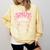 SMUT Slut Provocative Literature Book Club Book Reading Comfort Colors Sweatshirt Blue Spruce
