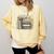 Subtle Book Anti Trump Women Book Loves Retro Comfort Colors Sweatshirt Blue Spruce