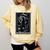 Tarot Cards Guide Book Esoteric Mysticism Clothing The High Priestess -Adults Small Classic Fit Short Sleeve Comfort Colors Sweatshirt Blue Spruce