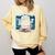 Tired Moms Book Club Coffee Chaos And Chapters Graphic Comfort Colors Sweatshirt Blue Spruce