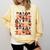 History Month Educated Black Women Girls Reading Books Comfort Colors Sweatshirt Blue Spruce