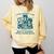 I Tried To Form A Gang Book Club Quote For Women Comfort Colors Sweatshirt Blue Spruce