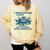 I Tried To Form A Gang But It Turned Into A Book-Club Reader Premium Tri-Blend Comfort Colors Sweatshirt Blue Spruce