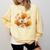 Turkey Reading Books Fall Thanksgiving Teacher Librarian Comfort Colors Sweatshirt Blue Spruce