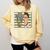 Never Underestimate Girl Read Book Reading Librarian Women Comfort Colors Sweatshirt Blue Spruce