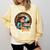 Never Underestimate The Power Of a Girl With a Book Reading Comfort Colors Sweatshirt Blue Spruce