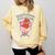 Valentines Book Lover Forget The Flowers And Buy Me Books Comfort Colors Sweatshirt Blue Spruce