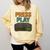 VHS Cassette Retro Analog Nostalgia Theme Comfort Colors Sweatshirt Blue Spruce VHS Cassette Retro Analog Nostalgia Theme Comfort Colors Sweatshirt Blue Spruce