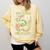 Weird Teachers Build Character Frog Reading Book Librarian Comfort Colors Sweatshirt Blue Spruce