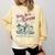 Western Book Love Cowboy Reader Bookish Bookworm Cowgirl Comfort Colors Sweatshirt Blue Spruce
