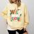 Wild About Reading Zoo Animals Books Reader Lover Comfort Colors Sweatshirt Blue Spruce