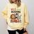 Wild About Reading Zoo Animals For Bookworm Book Reader Comfort Colors Sweatshirt Blue Spruce