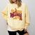 In My Wizard Era Groovy Bookish Fantasy Reader Book Lover Comfort Colors Sweatshirt Blue Spruce