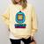 Women's Adulting Is A Myth Retro Pixel Pet Nostalgia Millennials Comfort Colors Sweatshirt Blue Spruce