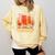 Women's All Booked For Valentine Teacher Valentines Reading Book Comfort Colors Sweatshirt Blue Spruce