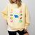 Women's I Have No Control On A Cruise They Book Themselves Cruise Comfort Colors Sweatshirt Blue Spruce