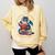 In A World Of Bookworms Be A Book Dragon Comfort Colors Sweatshirt Blue Spruce