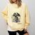 In a World Full Of Bookworms Be a Book Dragon Books Reading Comfort Colors Sweatshirt Blue Spruce