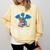In A World Full Of Bookworms Be A Book Dragon Reading Comfort Colors Sweatshirt Blue Spruce