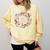 Xmas Tis The Season To Be Reading Books Pajamas Comfort Colors Sweatshirt Blue Spruce