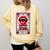 Yes Sir The Good-Girl The Good-Girl Tarot Card Smut Book Comfort Colors Sweatshirt Blue Spruce