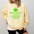2018 Graduation Red Green High School Color Comfort Colors Sweatshirt Butter